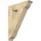 Ekena Millwork Traditional Traditional Rough Sawn Bracket, Douglas Fir, 6"W x 26"D x 34"H BKT06X26X34TRA01RDF - alternate 1